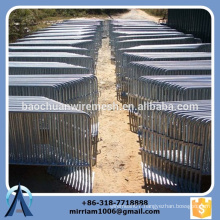 high quality Outdoor used welded hot dip galvanized powder coated Crowed Control Barrier